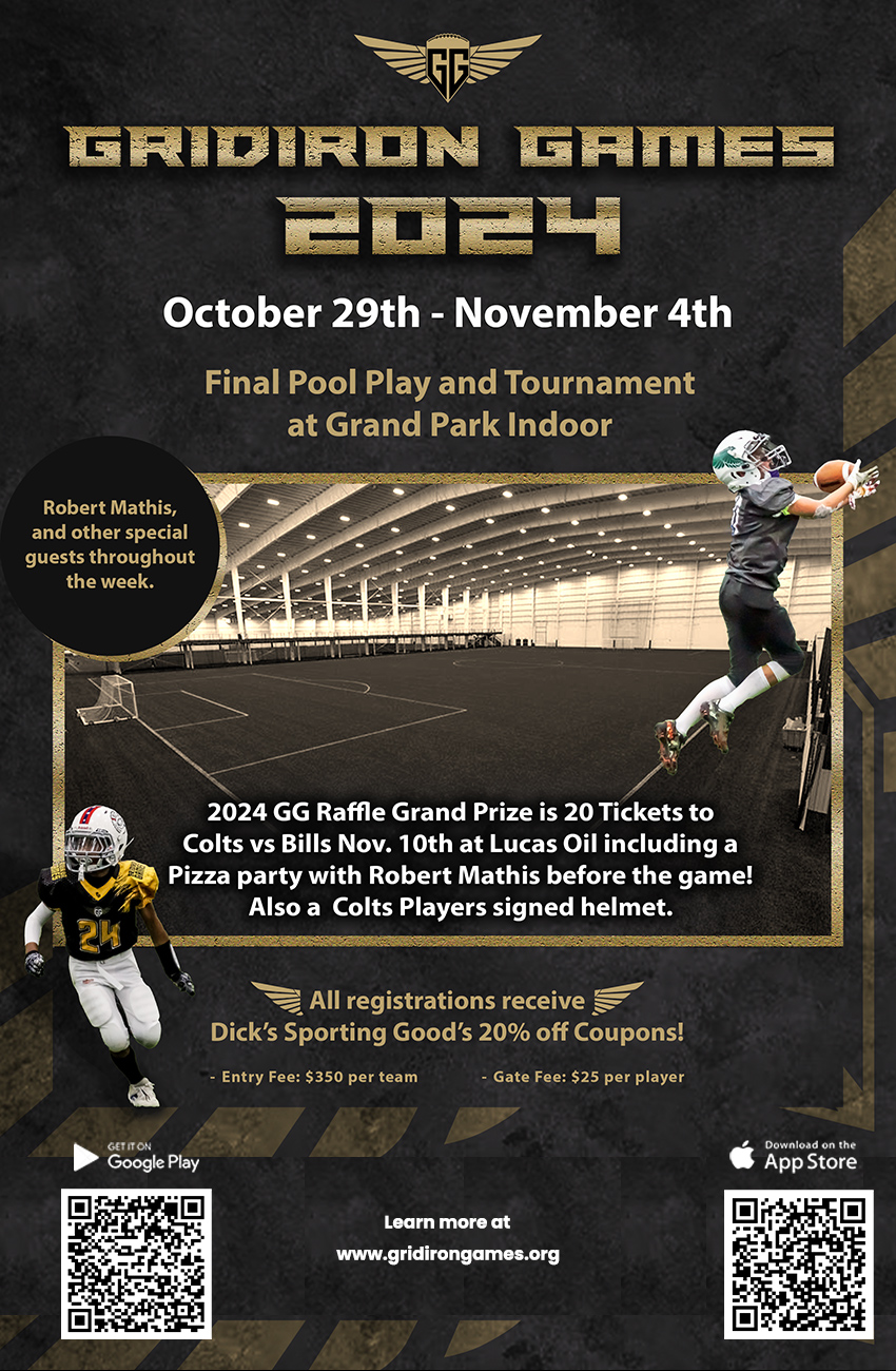 Gridiron Games 2024 Flyer